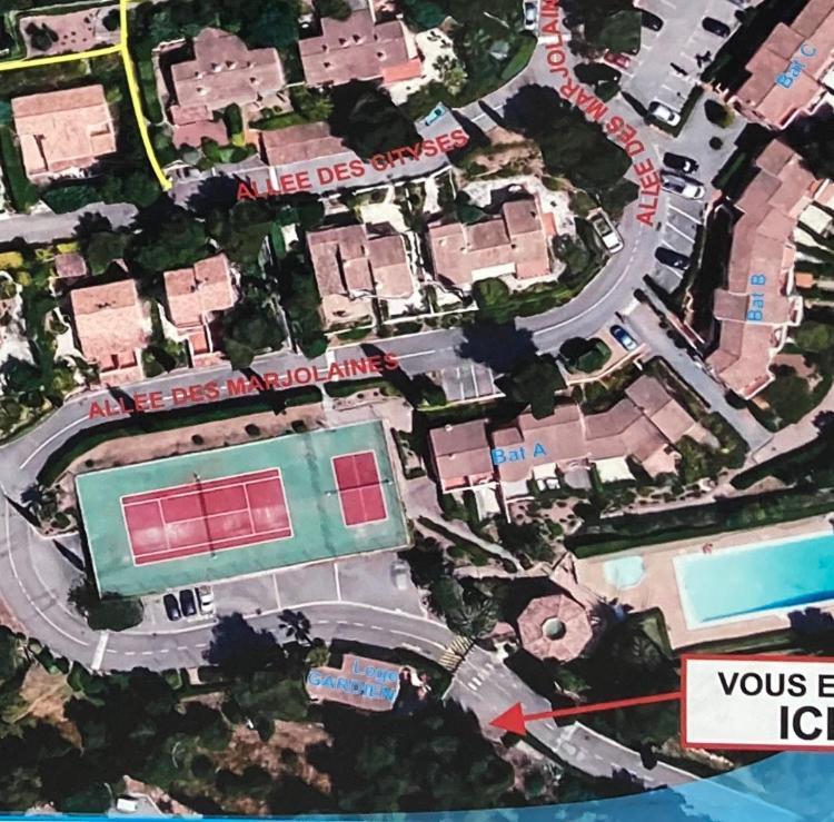 10 A 12 Pers Famille Amateurs Randonnee Boulouris Panorama Saint Raphael Tennis Piscine Partage מראה חיצוני תמונה