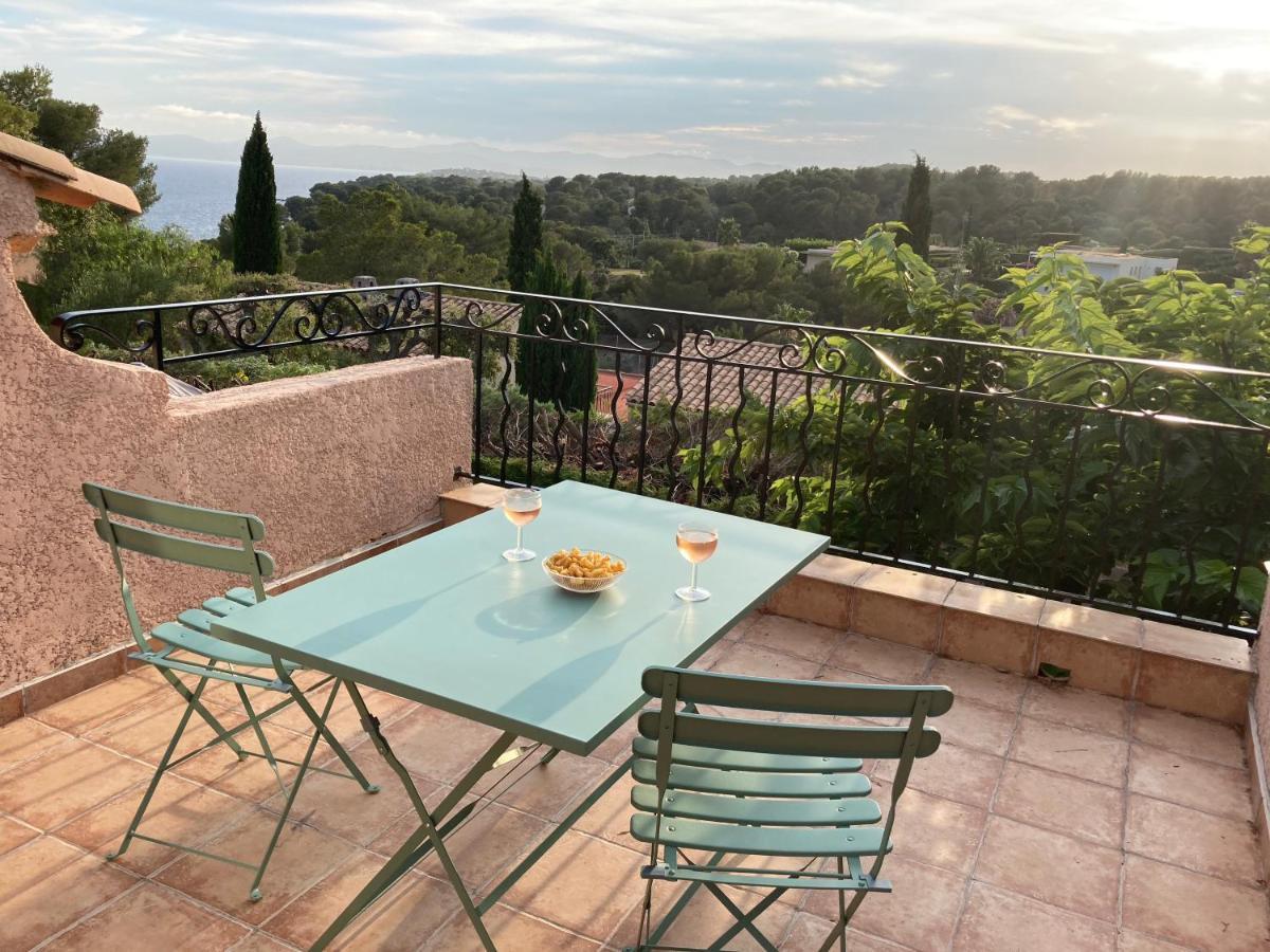 10 A 12 Pers Famille Amateurs Randonnee Boulouris Panorama Saint Raphael Tennis Piscine Partage מראה חיצוני תמונה
